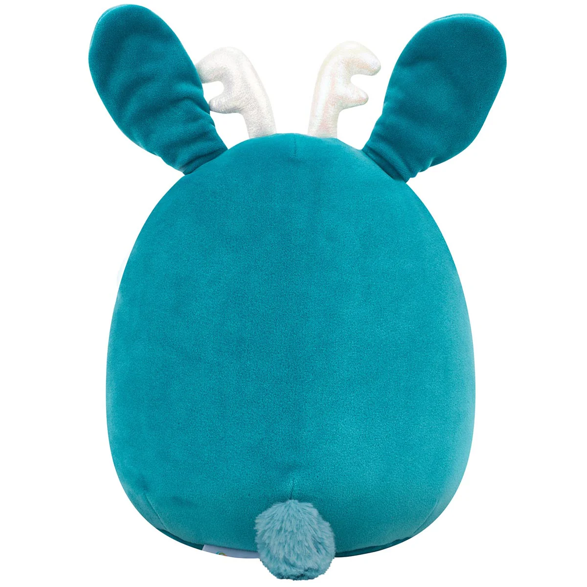 8-Inch Aspen the Sea Green Jackalope with Iridescent Horns - Image 4