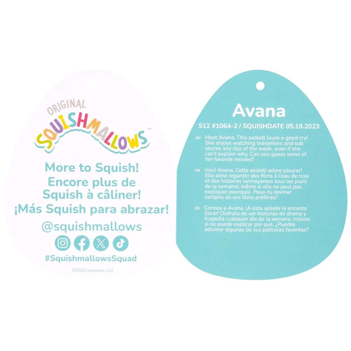 12-Inch Avana the Spotted Axolotl with Silver Crown - Image 6