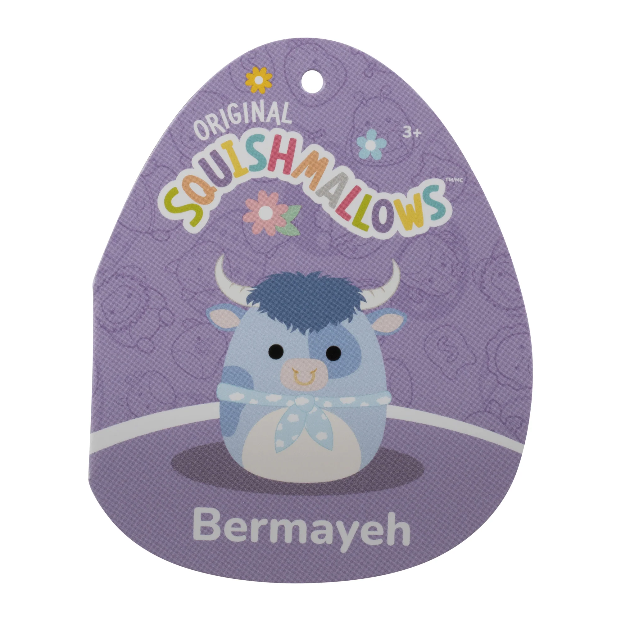 12-Inch Bermayeh the Blue Bull with Ascot - Image 5
