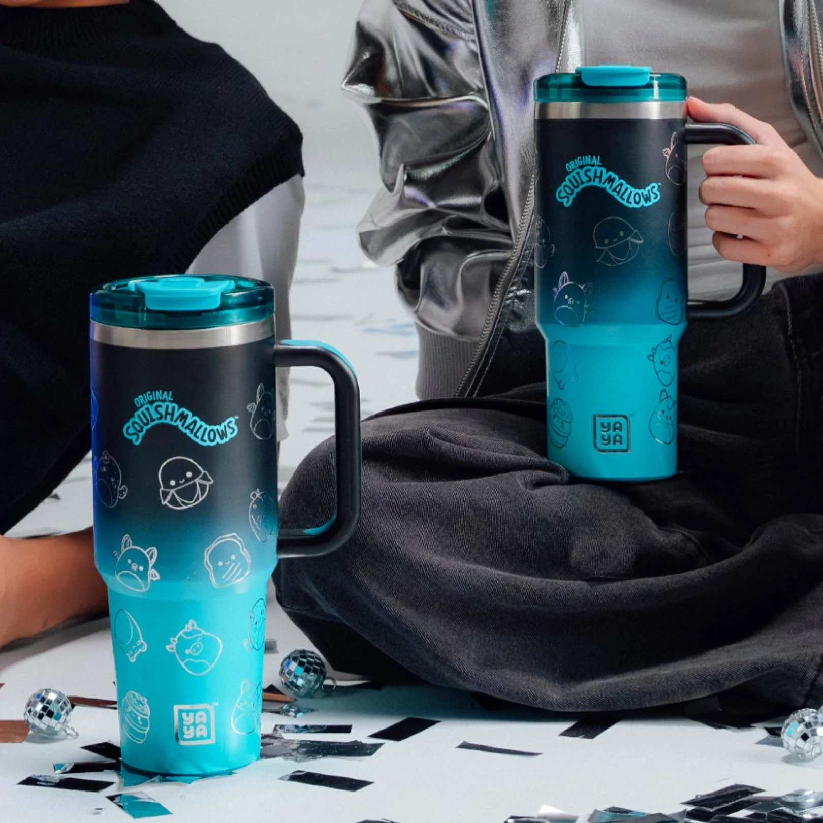 Squishmallows Bling Tumbler with Straw - Image 5