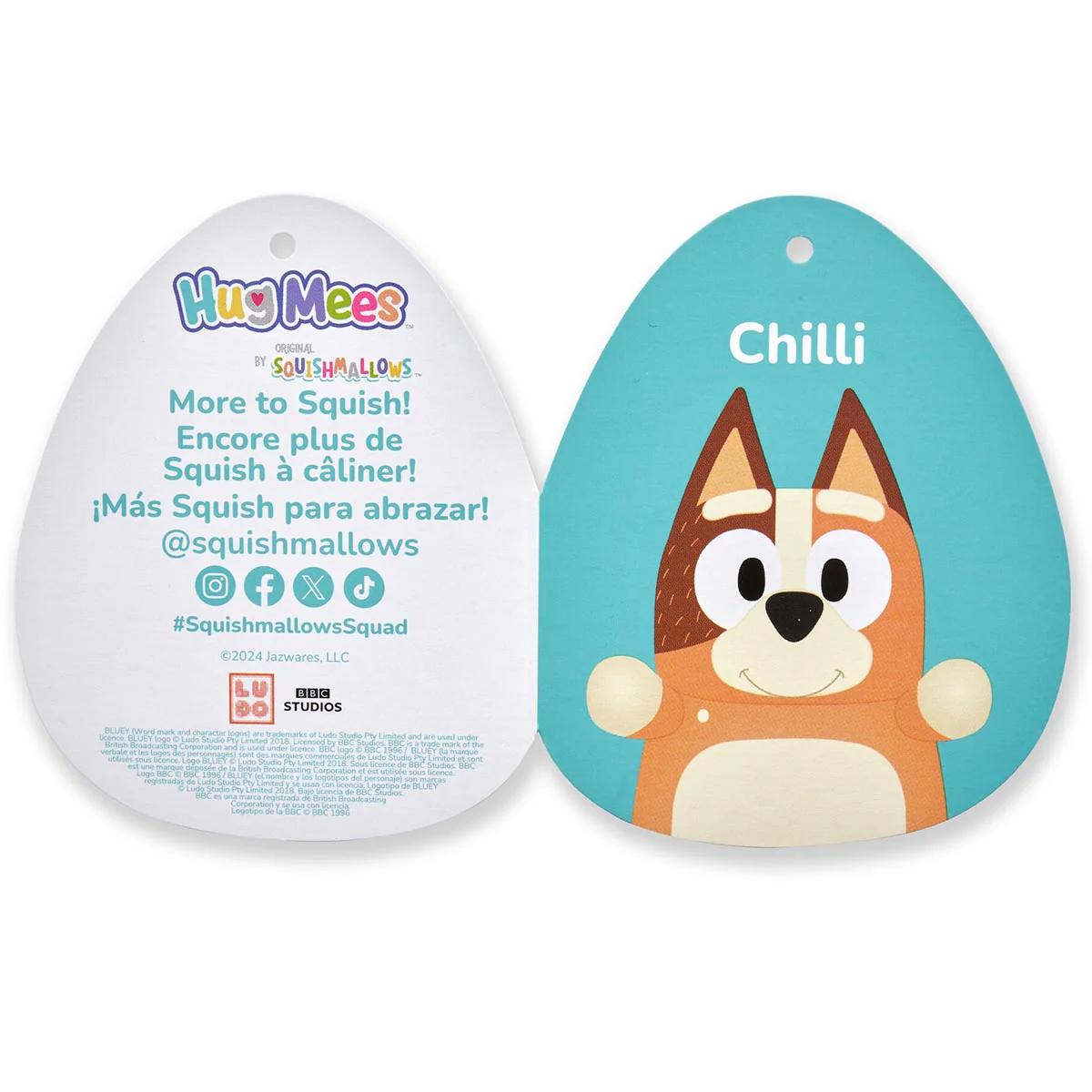 Bluey 10-Inch Chilli HugMees - Image 6