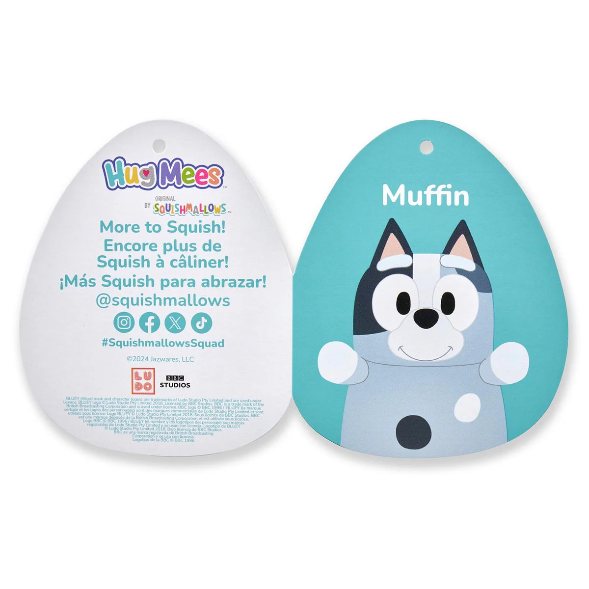 Bluey 10-Inch Muffin HugMees - Image 6