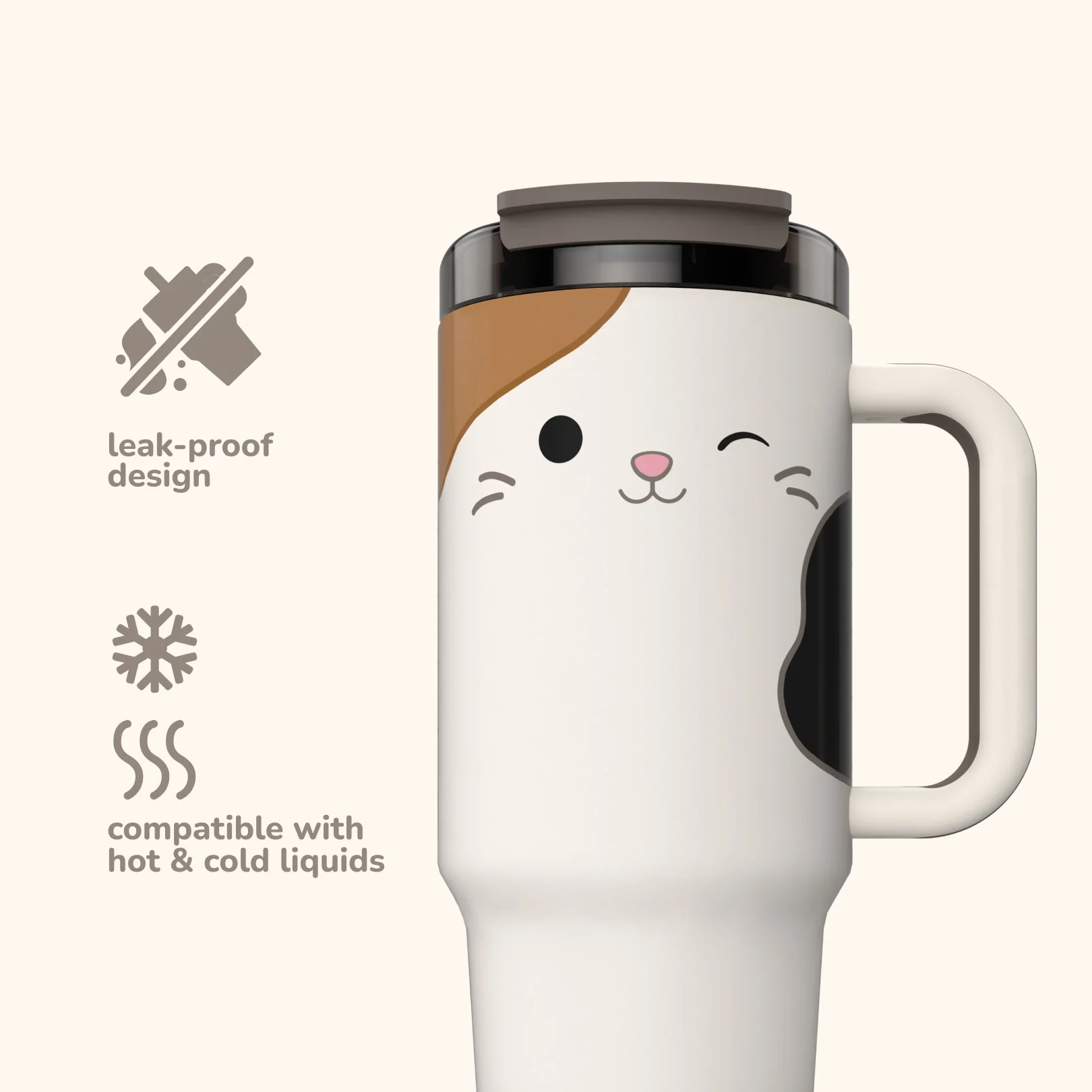 Squishmallows Cam Tumbler with Straw - Image 4