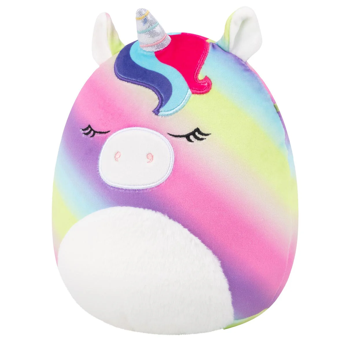 8-Inch Clarissa the Rainbow Unicorn with Fuzzy Belly - Image 2