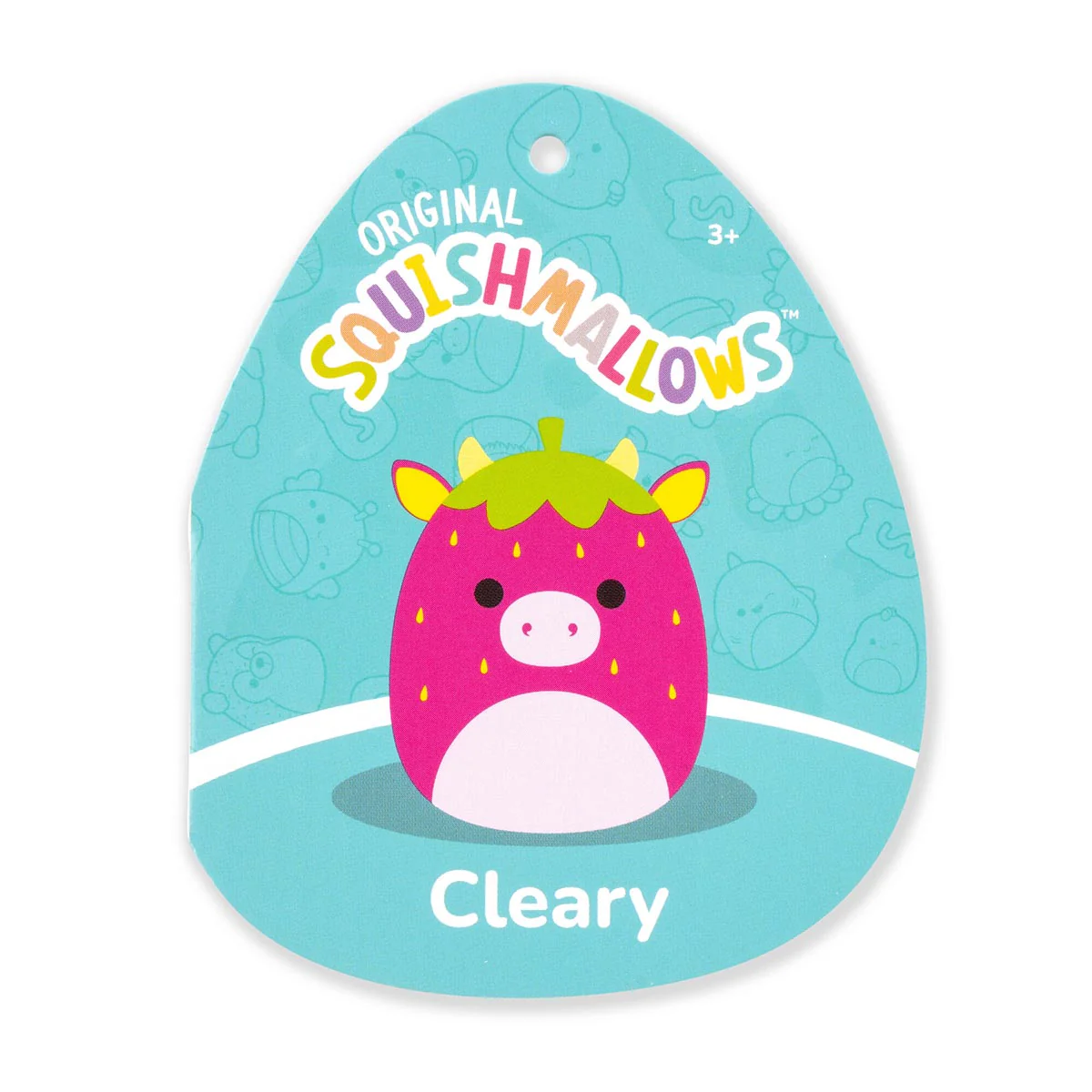 12-Inch Cleary the Hot Pink Strawberry Cow - Image 5