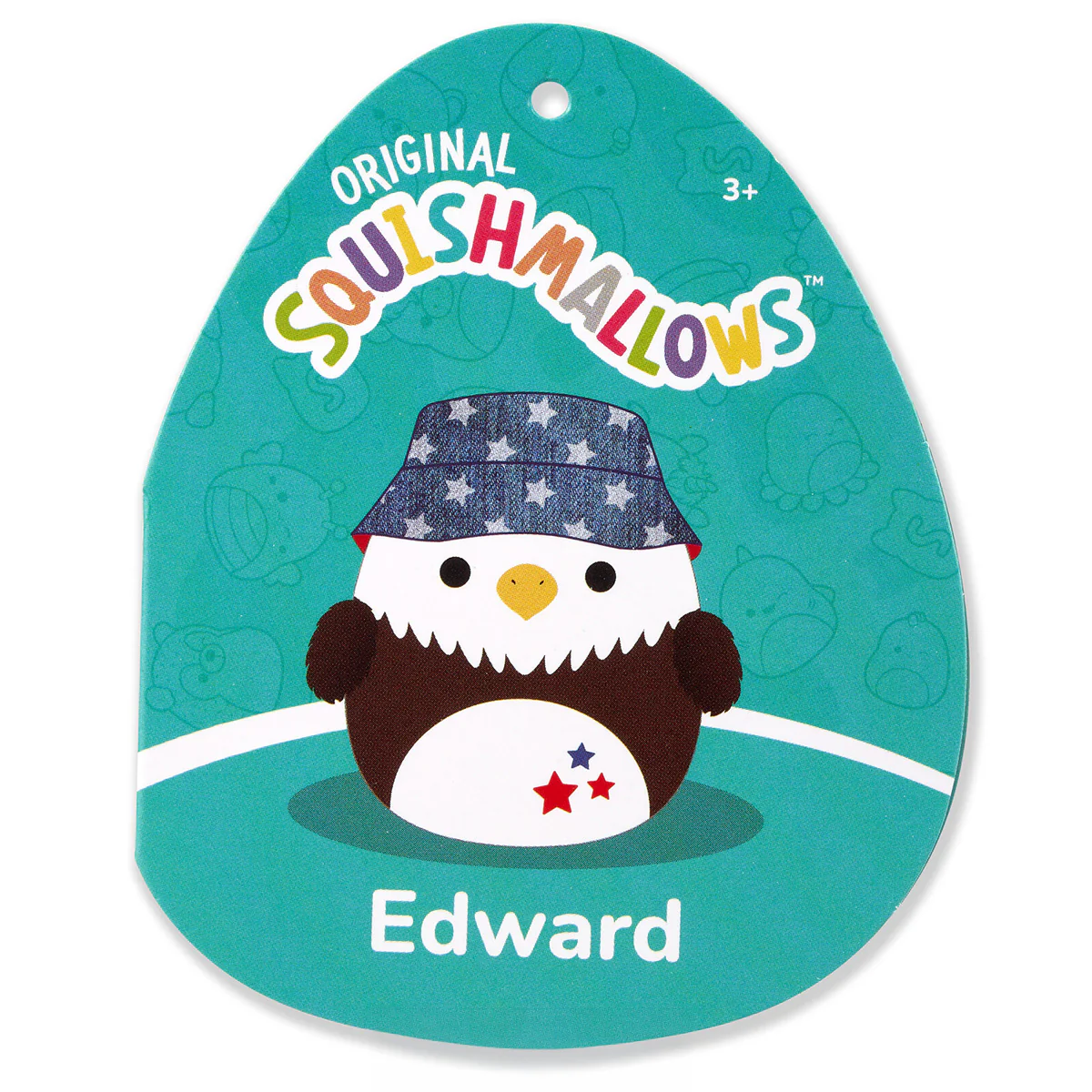 5-Inch Edward the Bald Eagle with Bucket Hat - Image 5