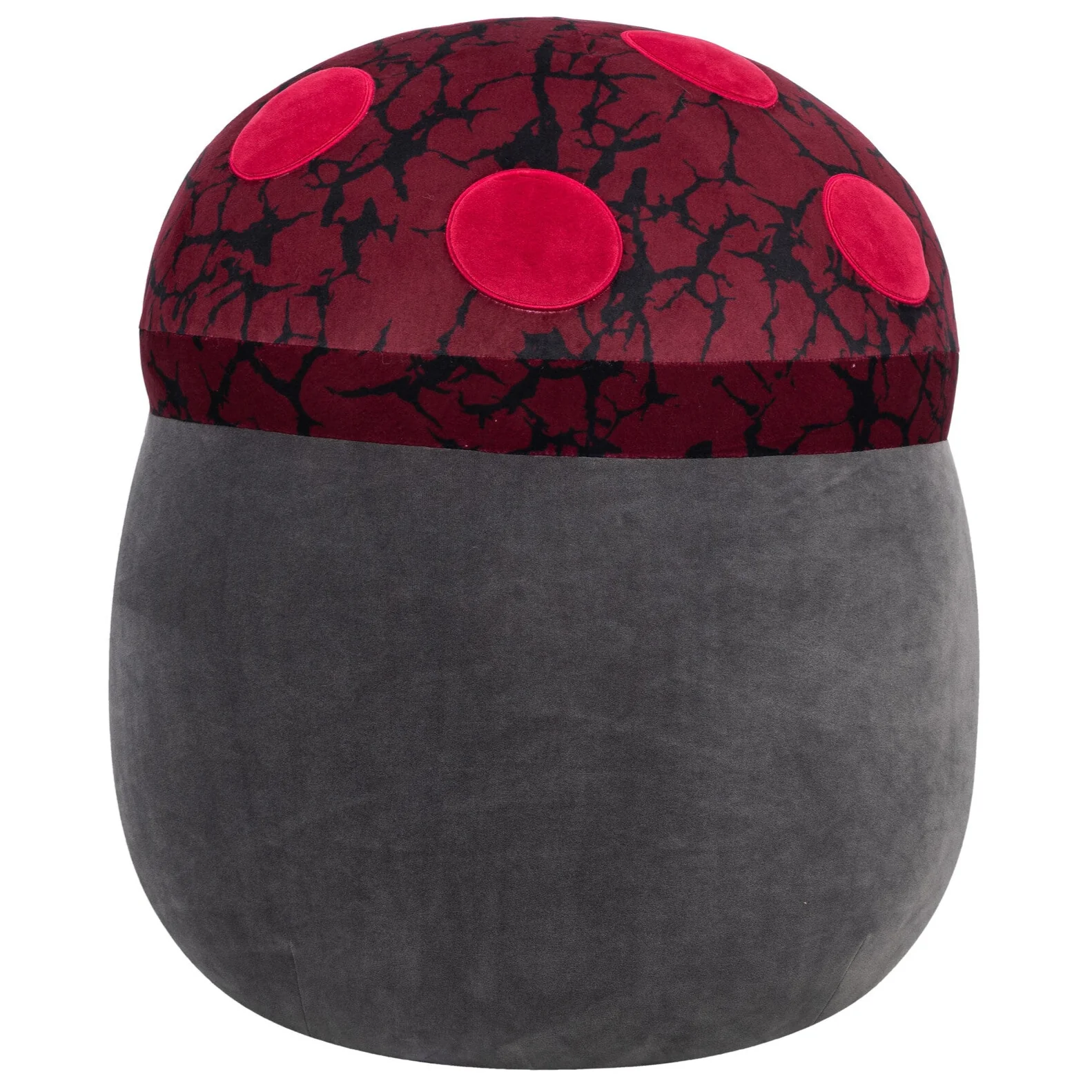 20-Inch Gert the Maroon and Black Mushroom - Image 4