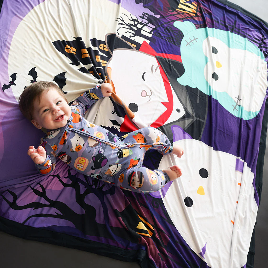 Squishmallows Halloween & Spooky Cam Luxe Patoo® Blanket - Image 8