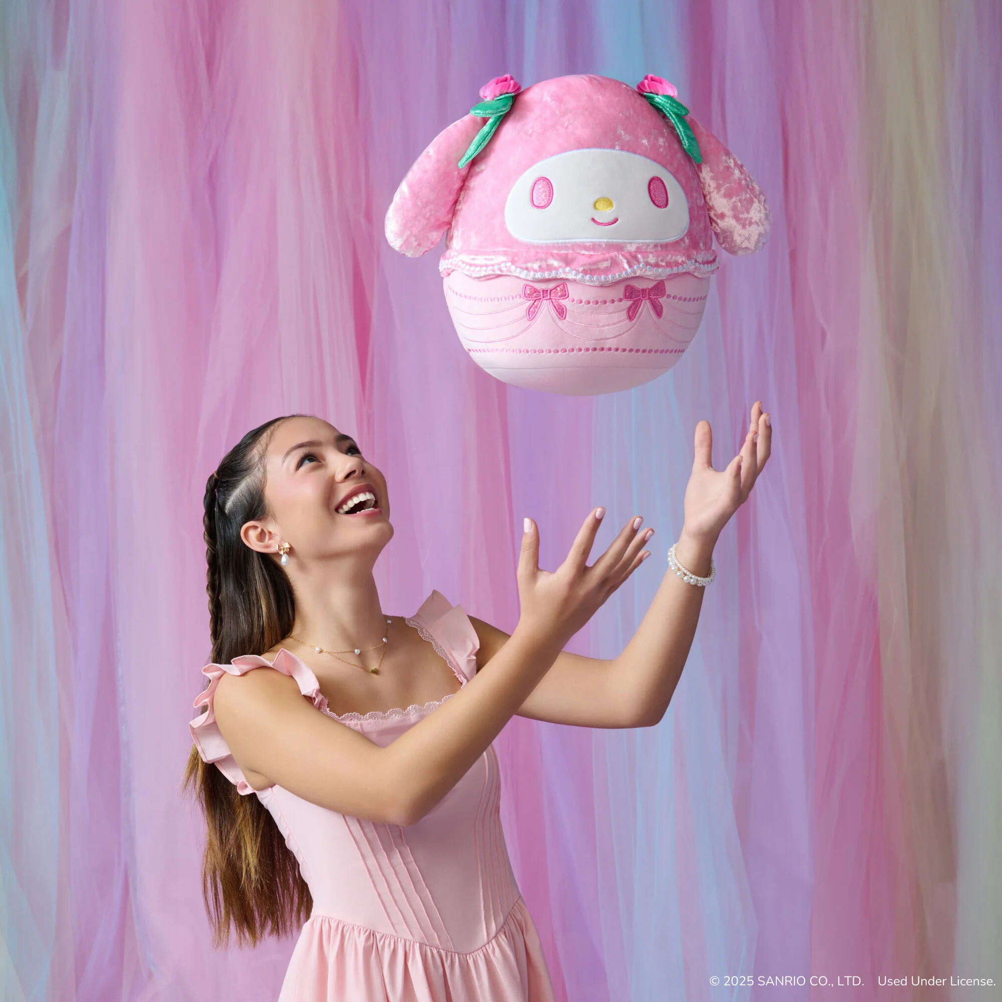 Hello Kitty and Friends 50th Anniversary My Melody 12-Inch Squishmallows - Image 7