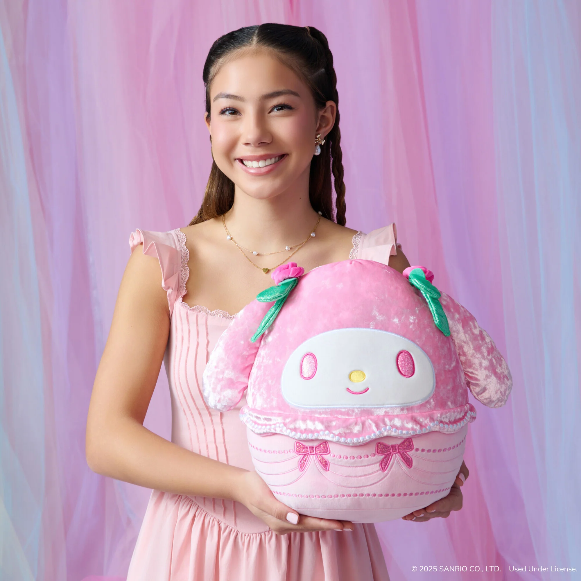 Hello Kitty and Friends 50th Anniversary My Melody 12-Inch Squishmallows - Image 8
