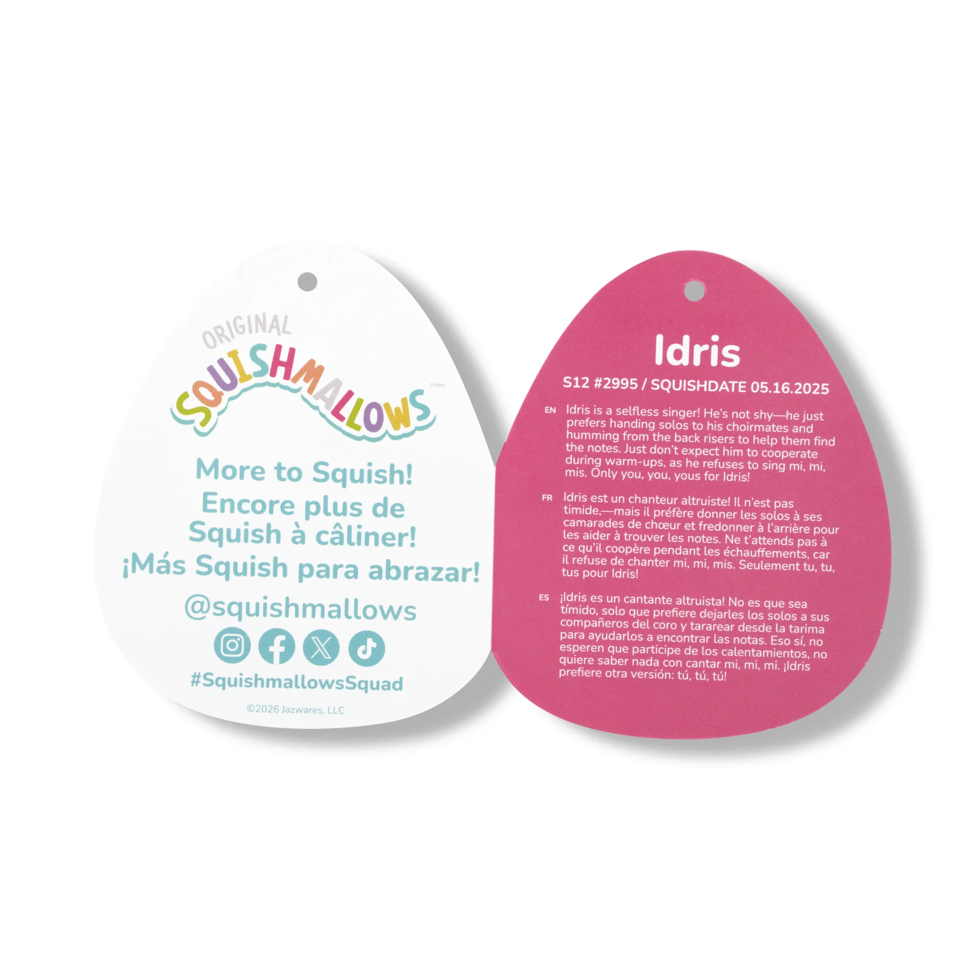 12-Inch Idris the Red and Off-White Cow - Image 6