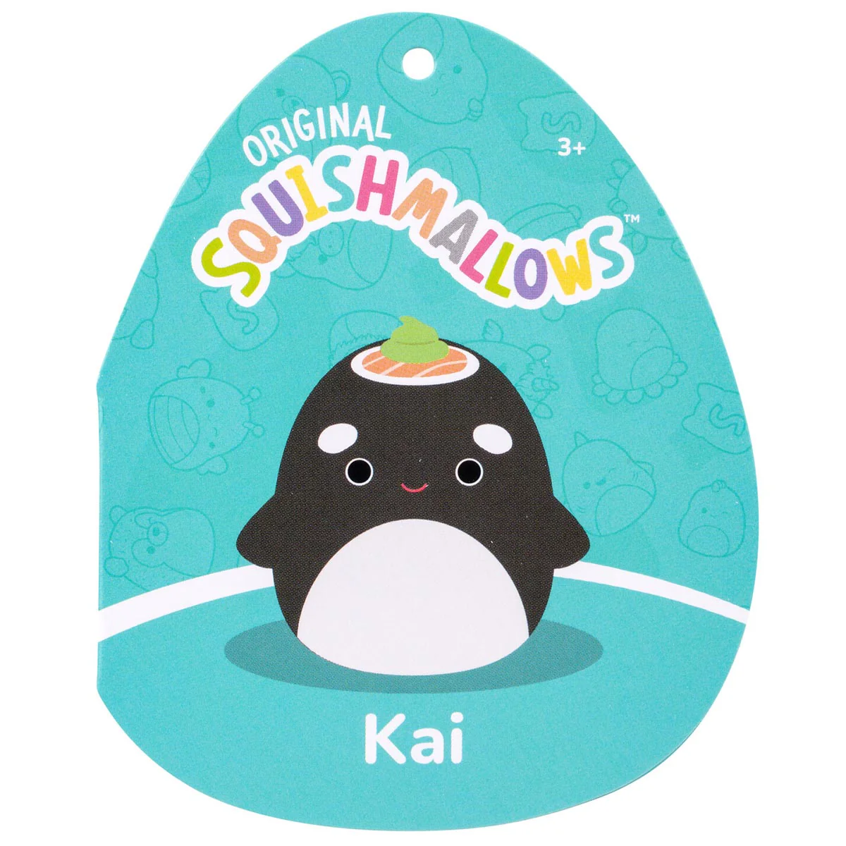 8-Inch Kai the Sushi Orca Whale - Image 5