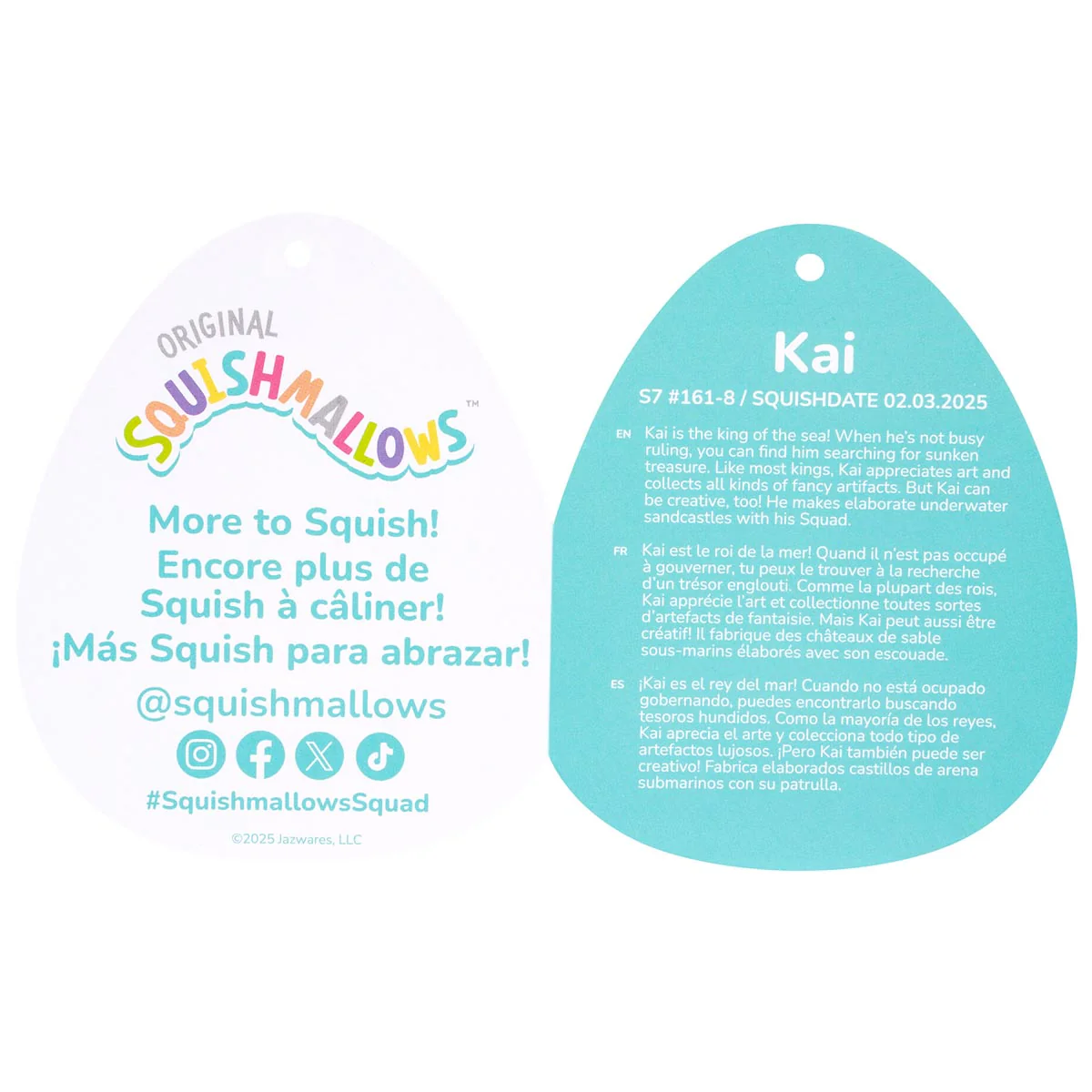 8-Inch Kai the Sushi Orca Whale - Image 6
