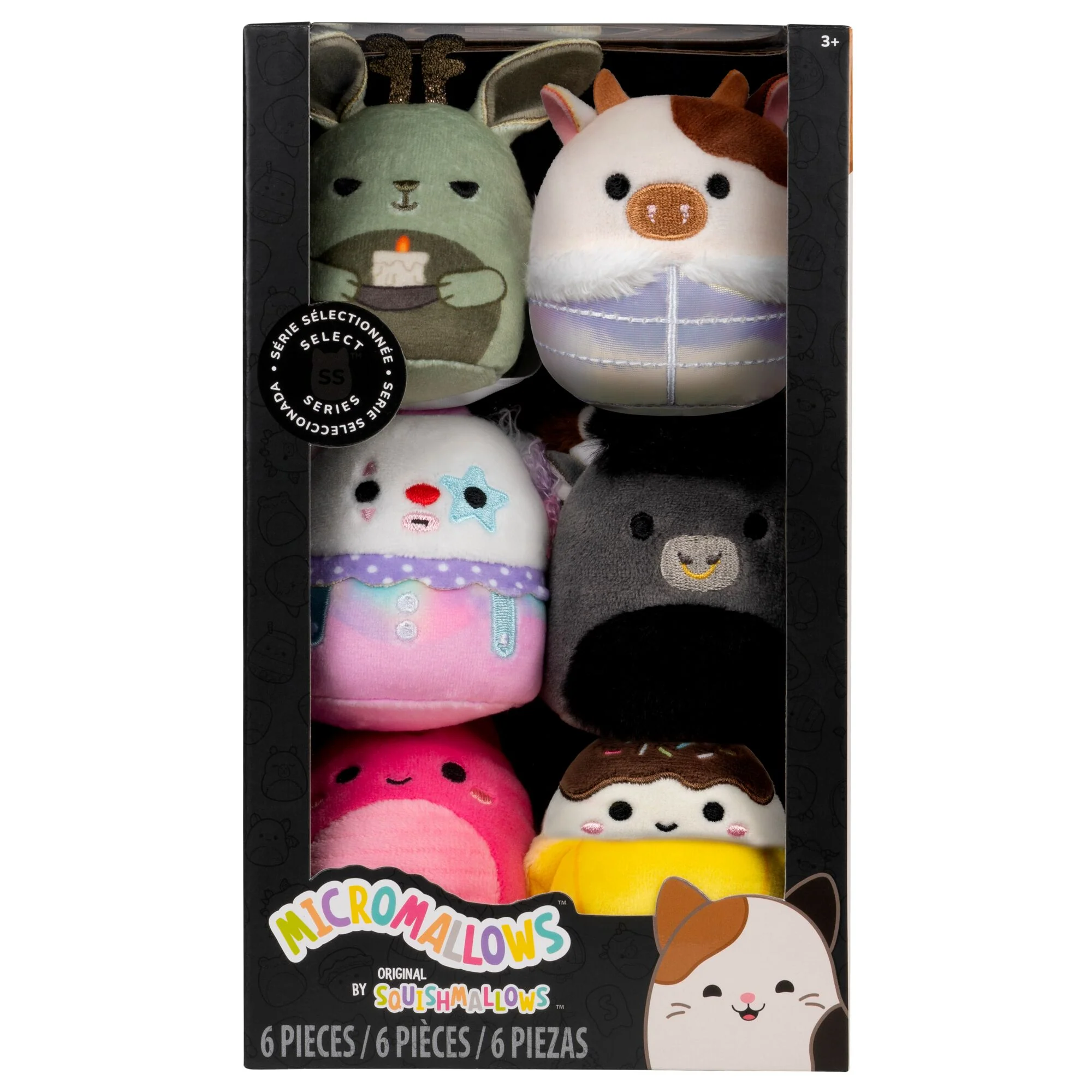 Micromallows Select Series 6-Pack - Ronnie, Junie, X. Axis, Ennis, Martha, Lake - Image 3