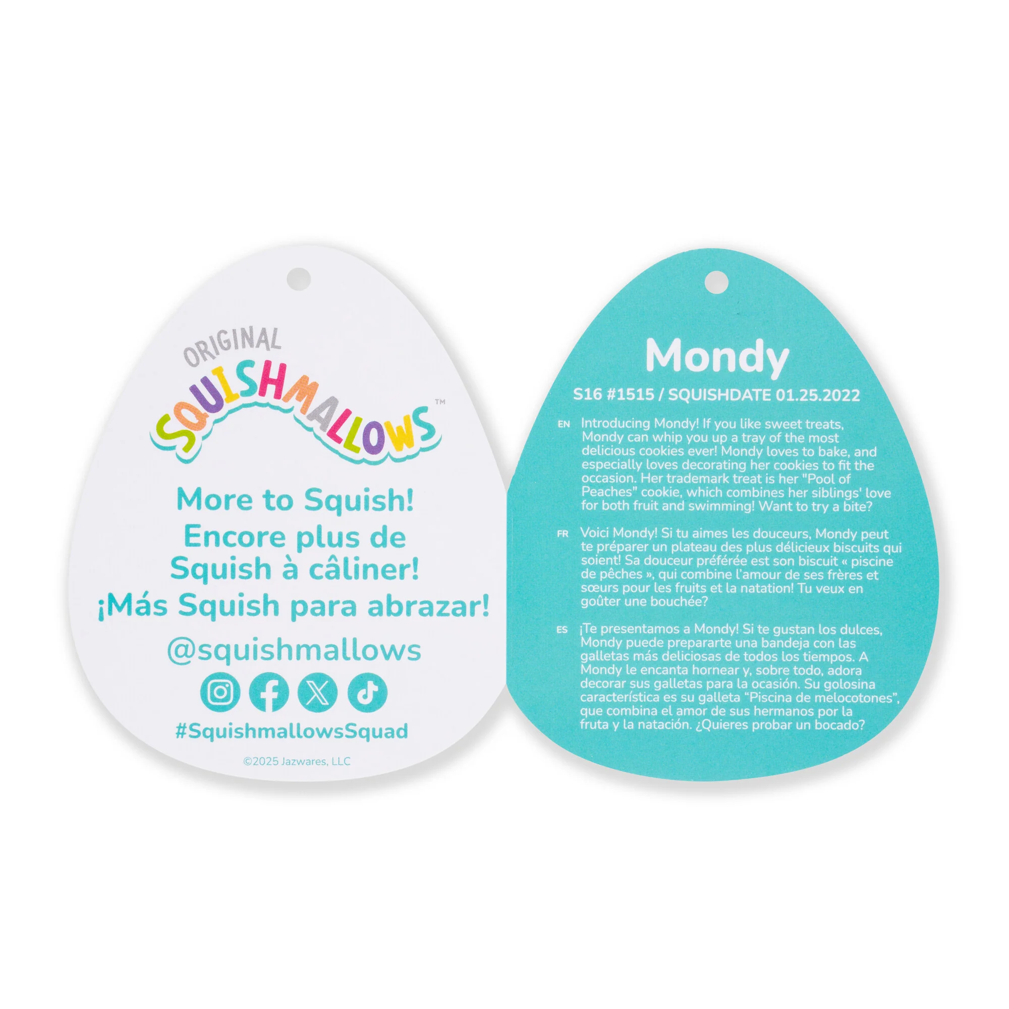 16-Inch Mondy the Hot Pink And White Sea Cow - Image 6