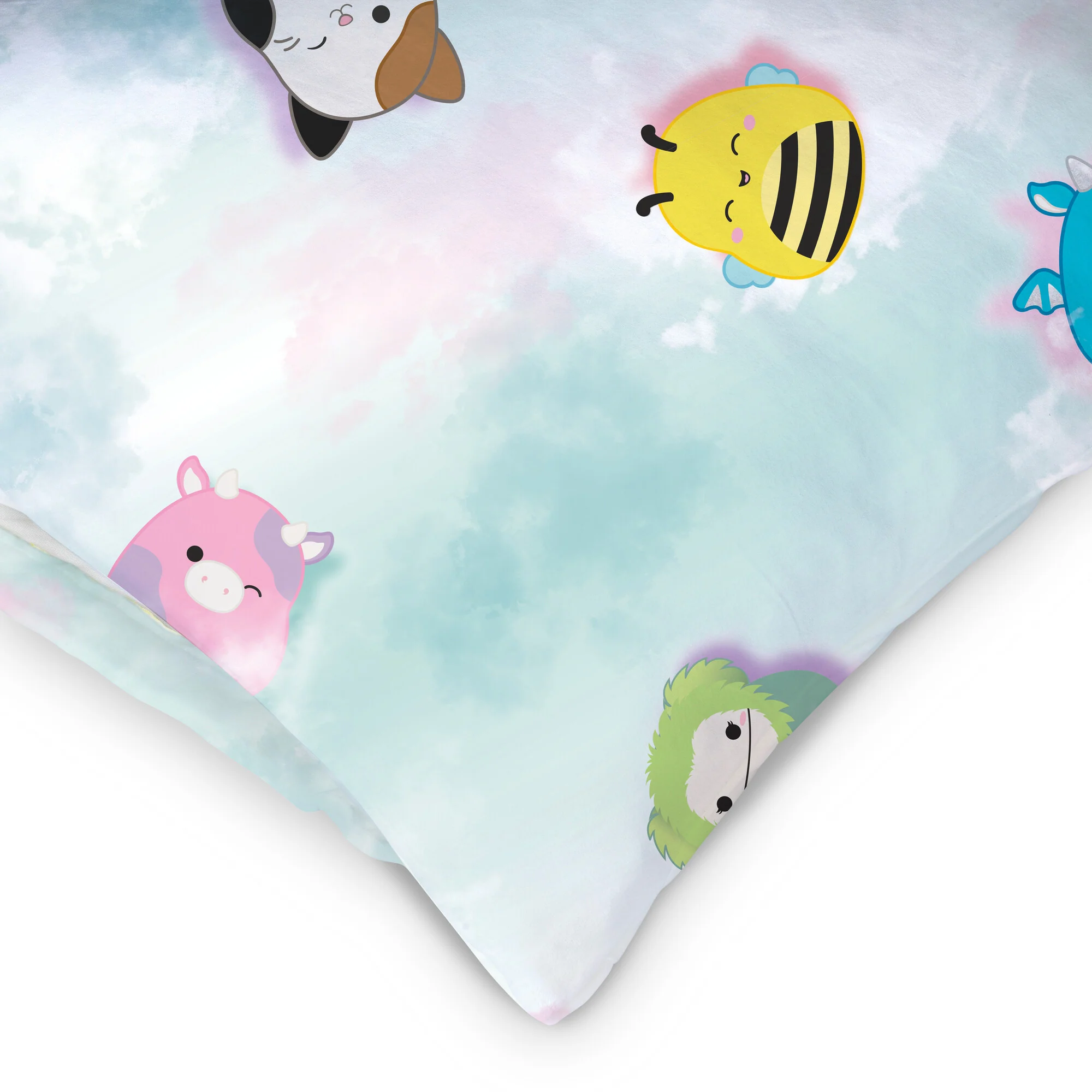 “On Cloud 9” Blue SquishPillow Pillowcase (Standard Size) - Image 4