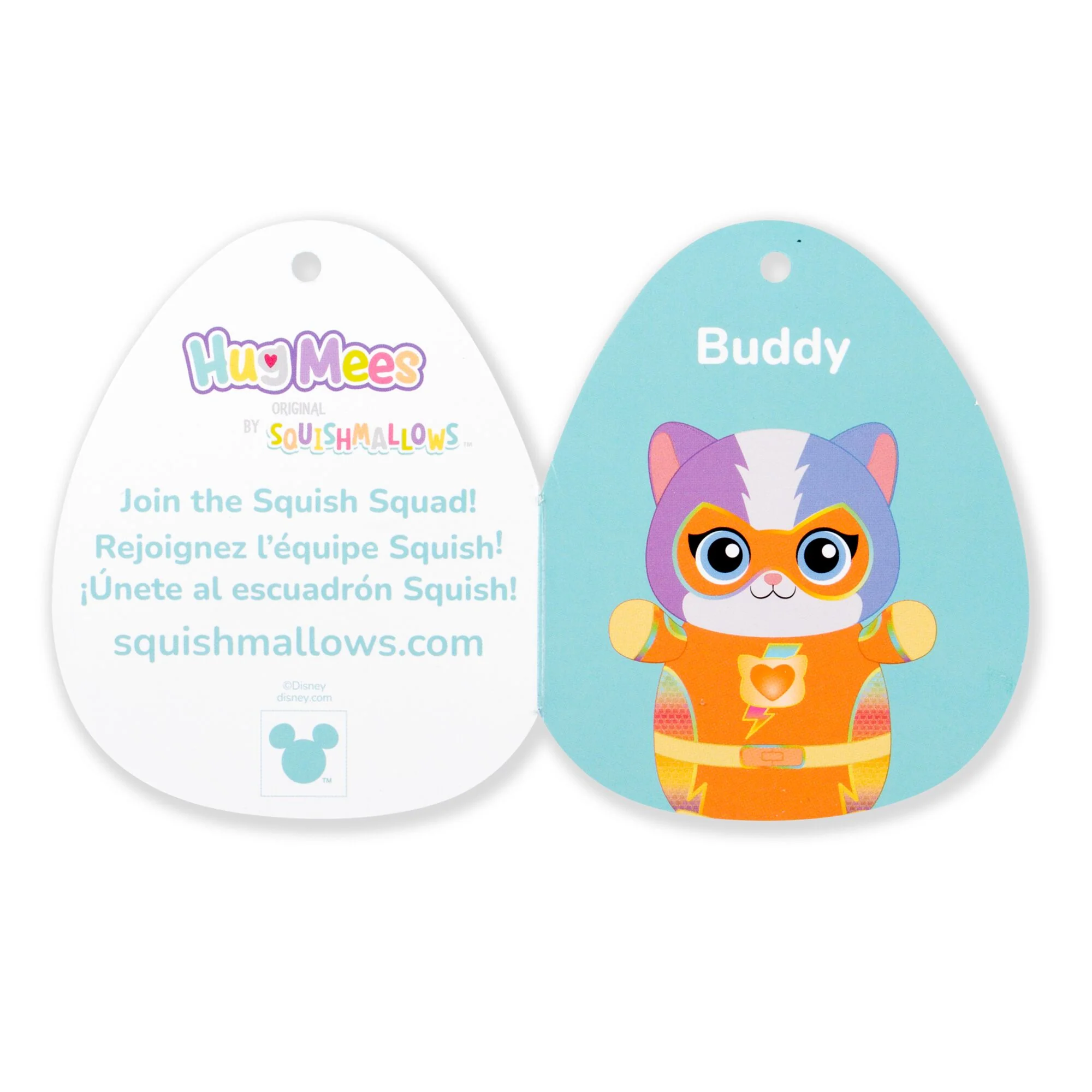 Disney SuperKitties 10-Inch Buddy HugMees - Image 6