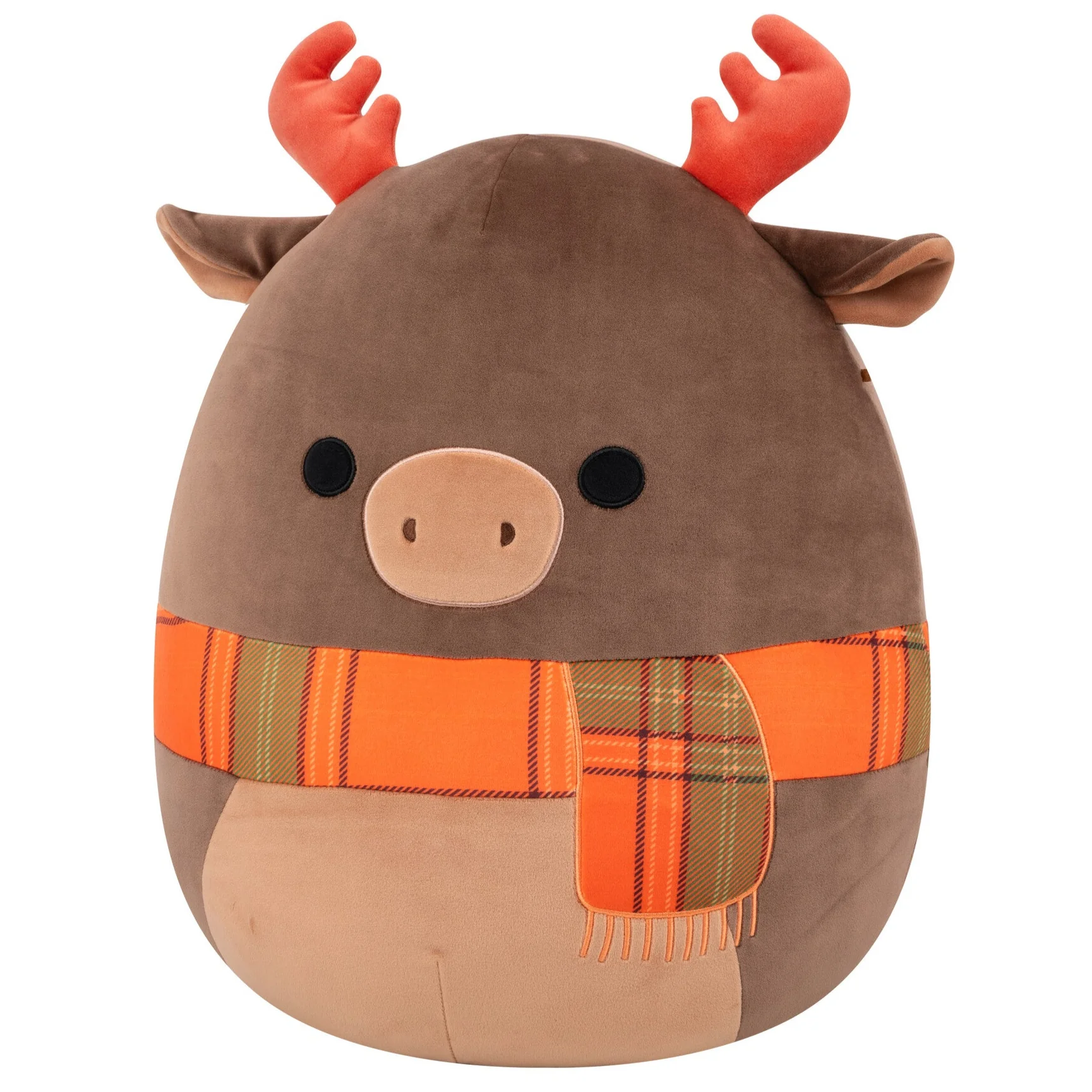 16-Inch Patterson the Moose with Orange Scarf - Image 2