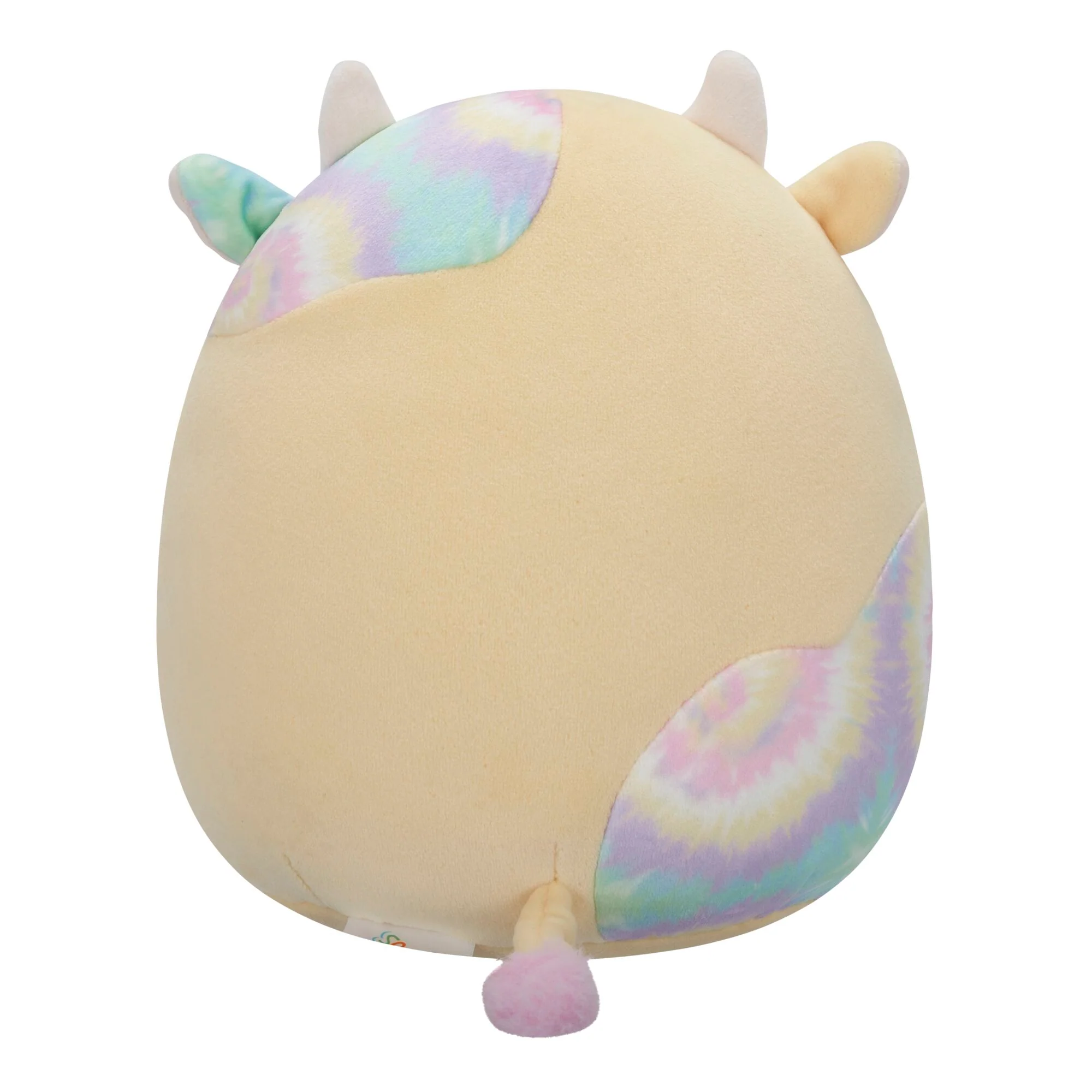 12-Inch Rina the Yellow Cow with Tie Dye Spots - Image 4