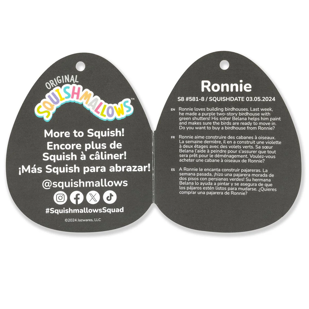 8-Inch Select Series: Ronnie the Cow in Puffer Jacket - Image 6