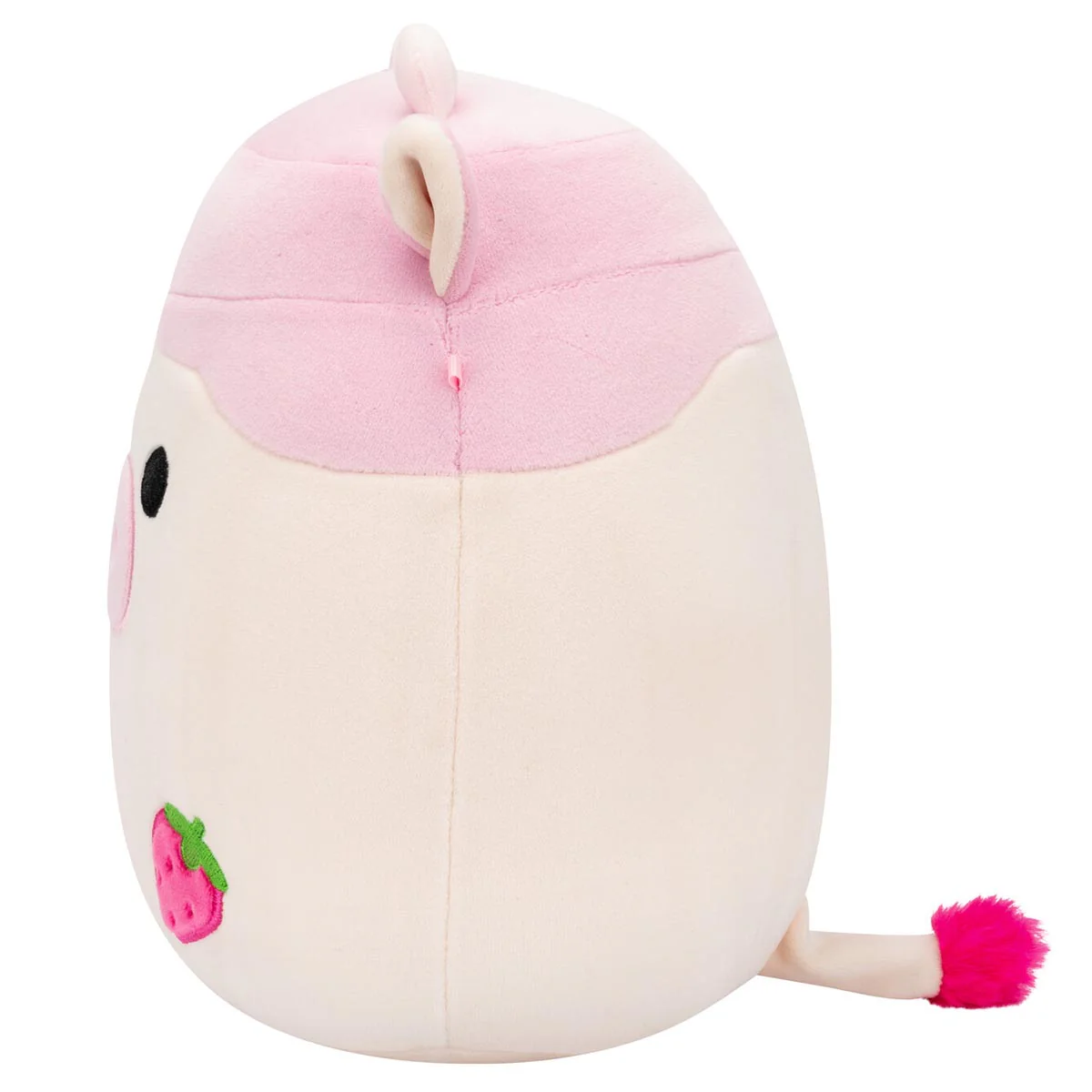 8-Inch Select Series Caedyn the Strawberry Milk Scented Cow - Image 4