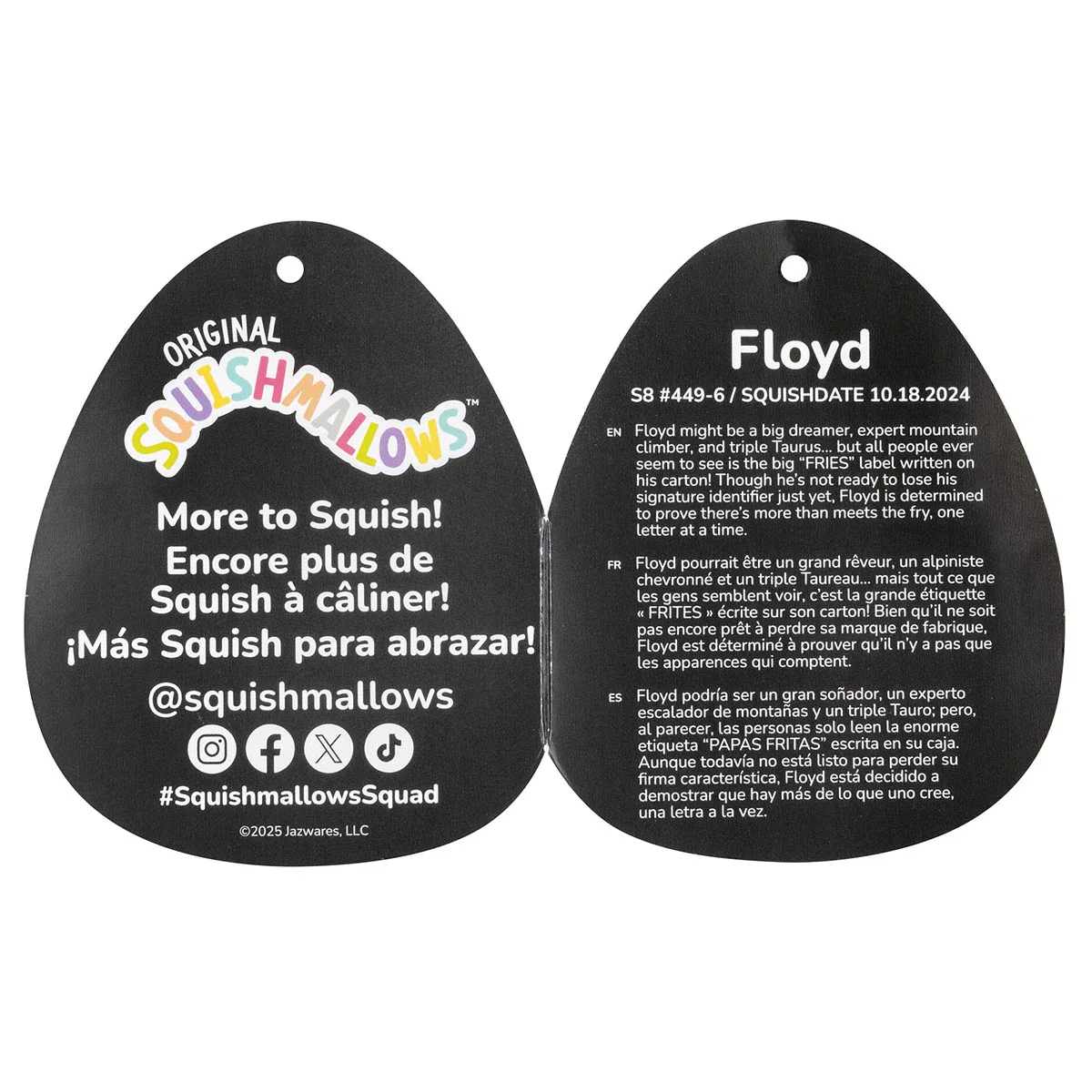 8-Inch Select Series Floyd the Fries with Letters Falling Off - Image 7