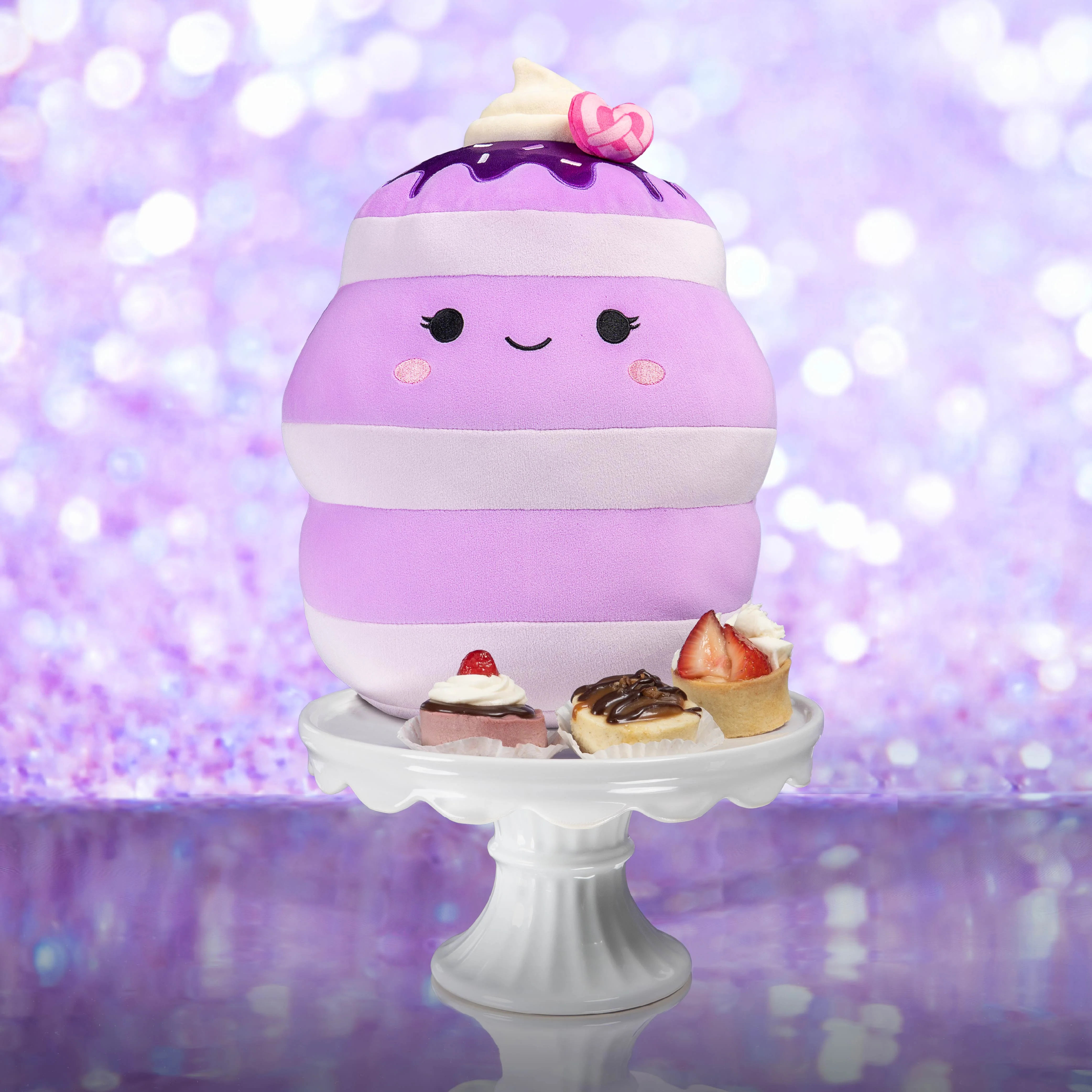 12-Inch Select Series Una the Ube Pancakes with Pink Pretzel - Image 3
