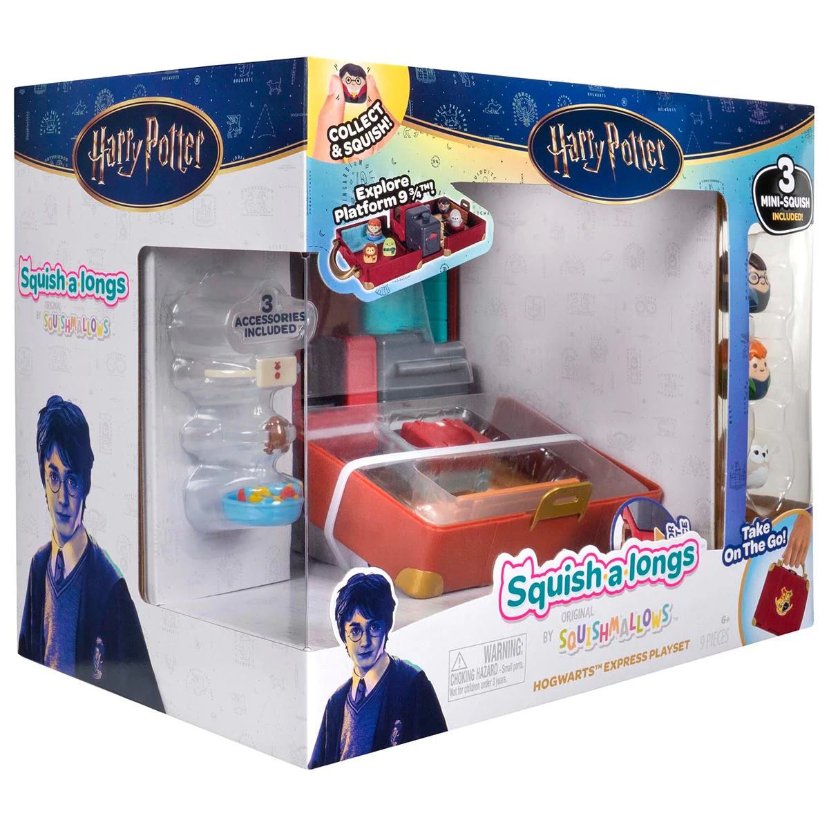 Squish-a-longs “Harry Potter” Hogwarts Express Playset - Image 11