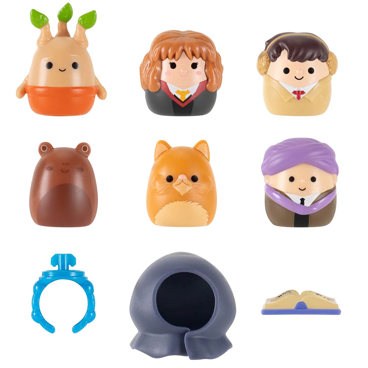 Squish-a-longs “Harry Potter” Mini-Squish and Accessory 6-Pack Style 1 - Image 2