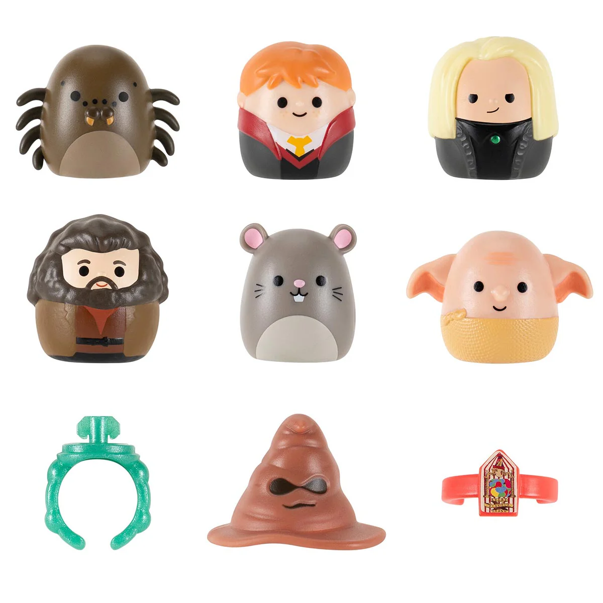 Squish-a-longs “Harry Potter” Mini-Squish and Accessory 6-Pack Style 2 - Image 2