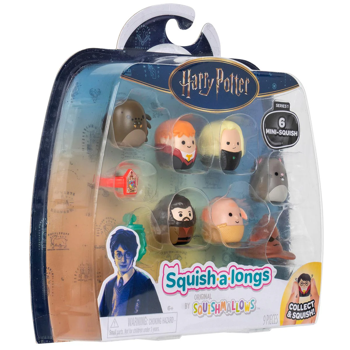 Squish-a-longs “Harry Potter” Mini-Squish and Accessory 6-Pack Style 2 - Image 7