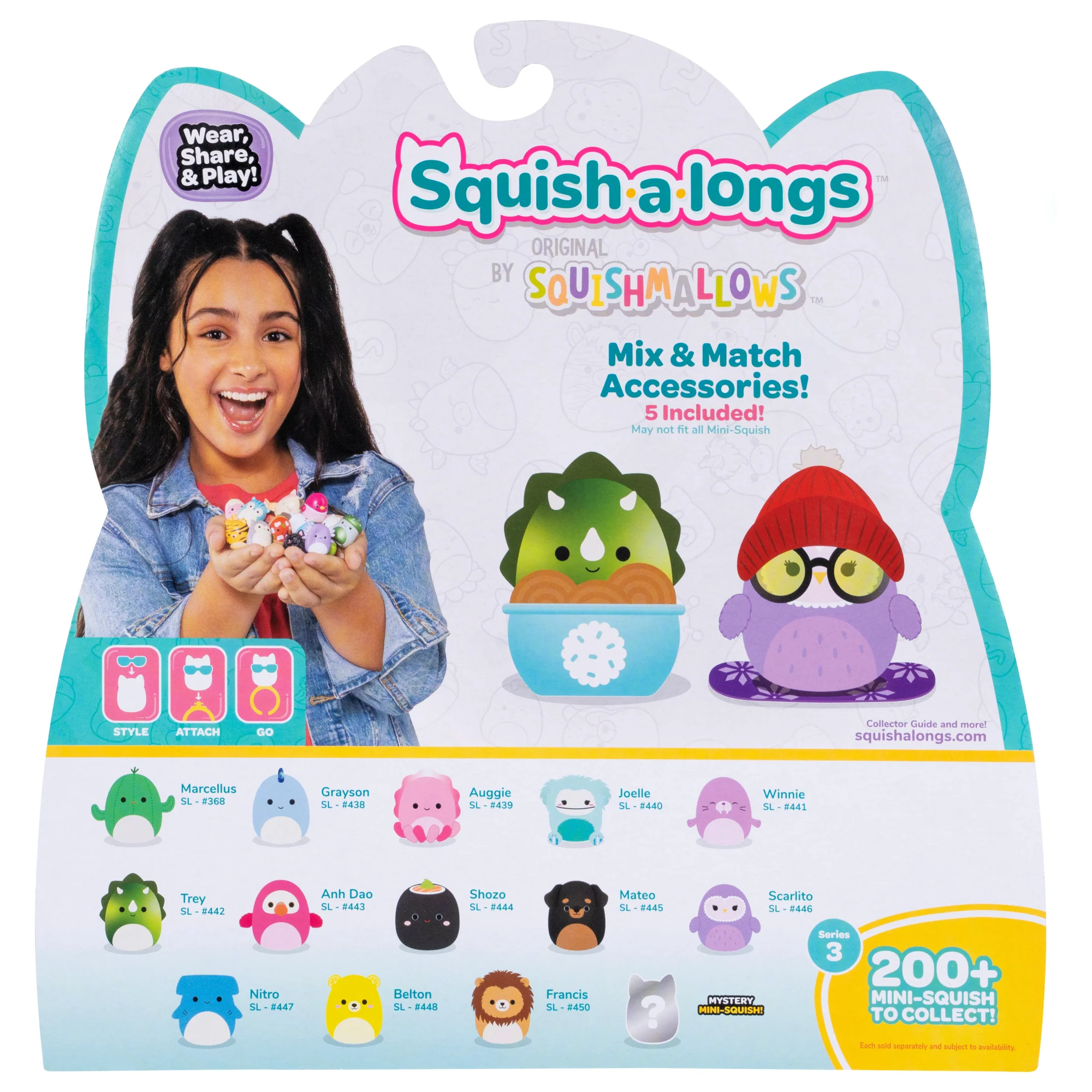 Squish-a-longs Mini-Squish 14-Pack Style 2 - Image 4
