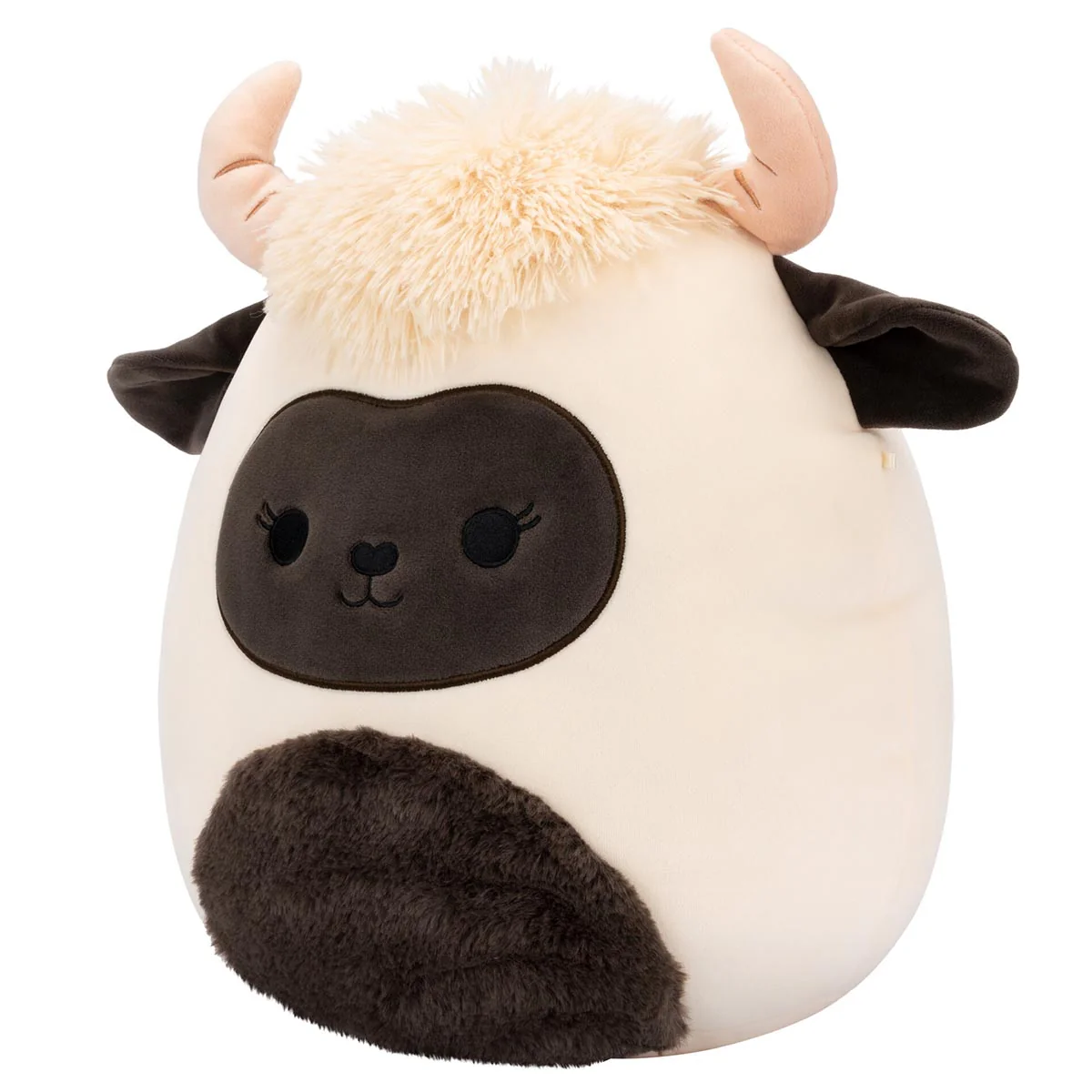 12-Inch Venus the Blacknose Sheep with Fuzzy Black Belly - Image 2