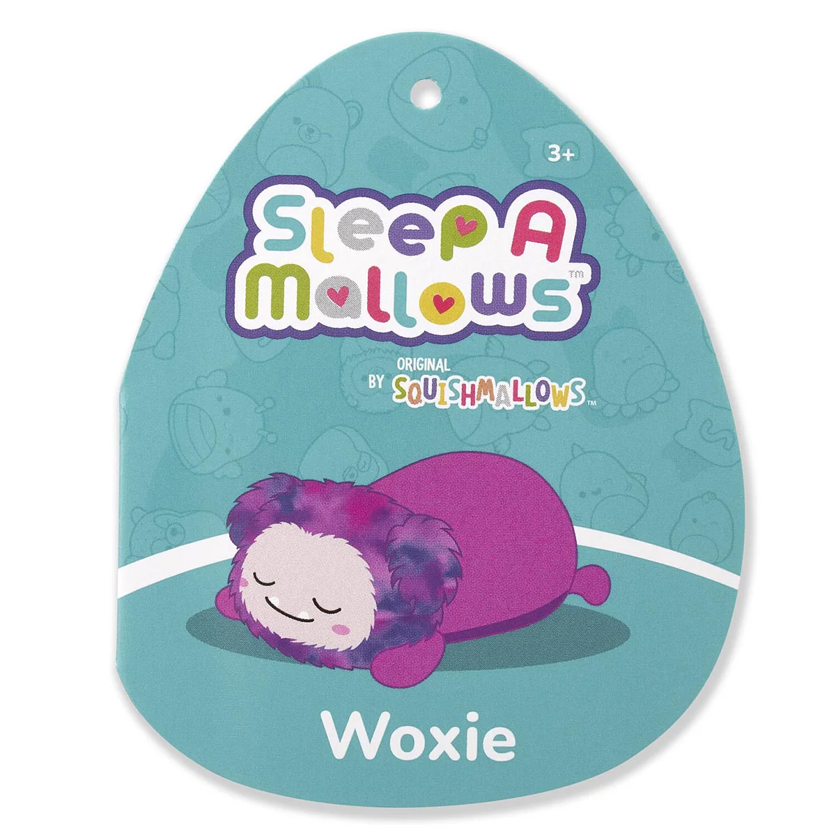 12-Inch Woxie the Magenta Bigfoot Sleepamallows - Image 5