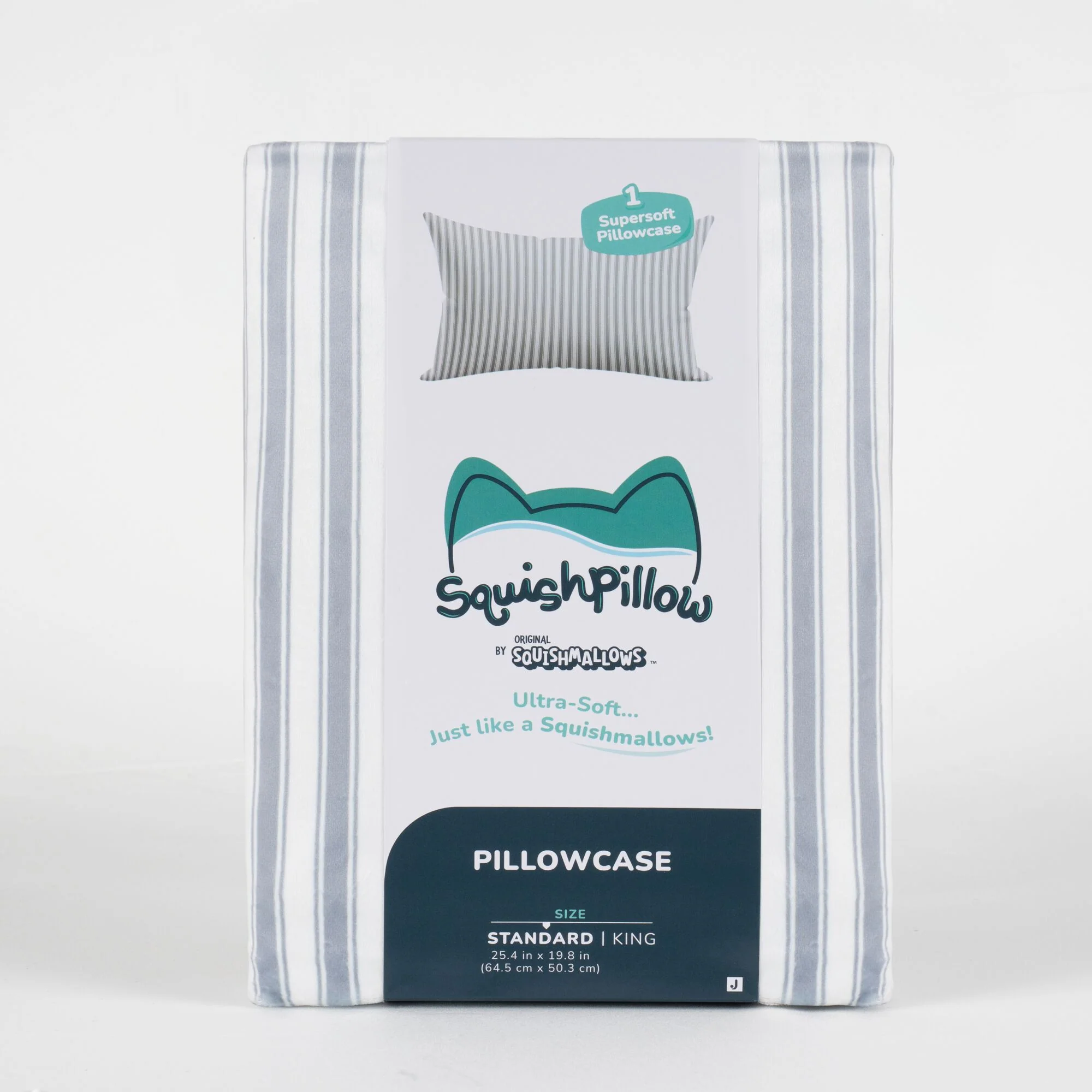 "Stand Tall" Grey SquishPillow Pillowcase (Standard) - Image 2