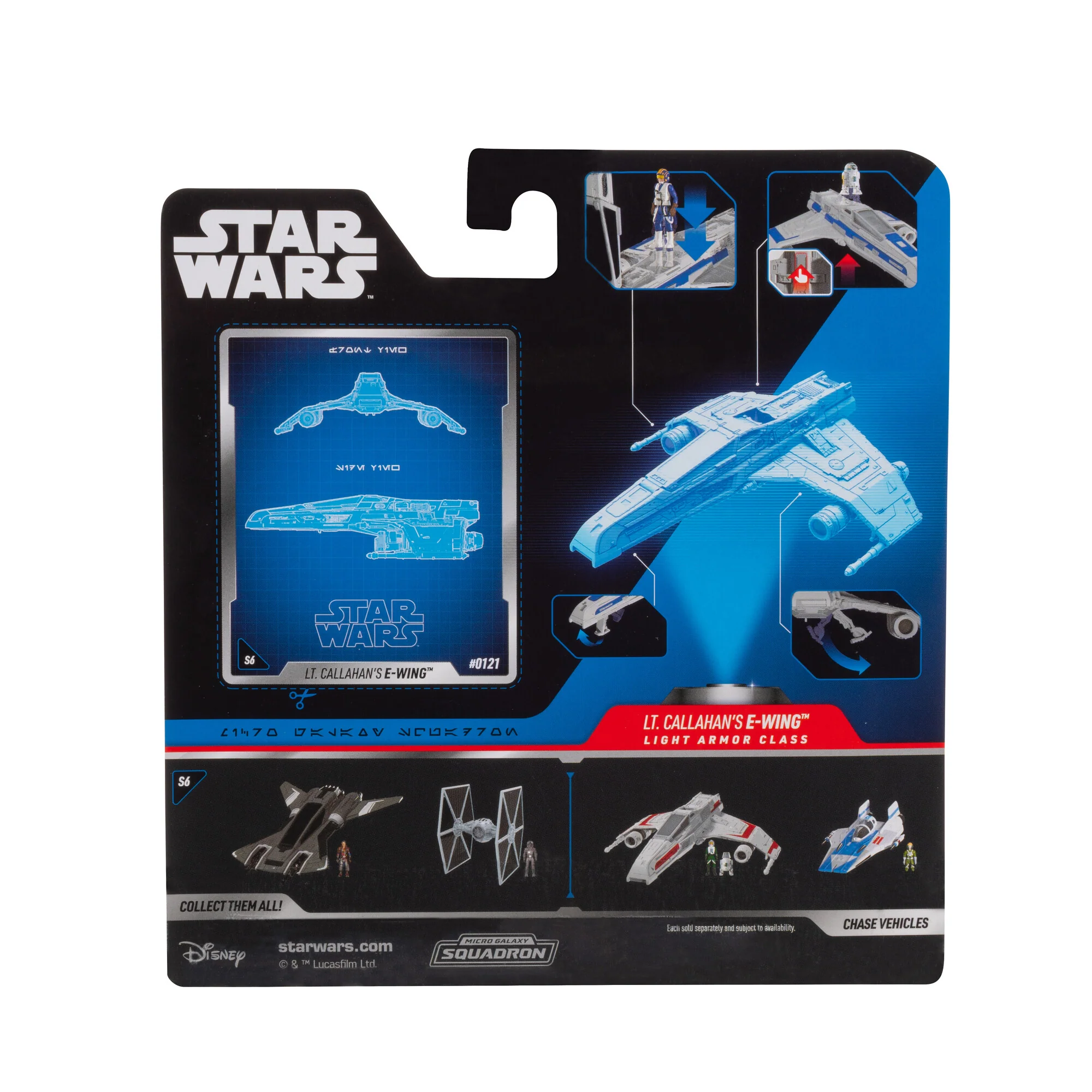 STAR WARS™ Micro Galaxy Squadron Lt. Callahan’s E-wing Mystery Bundle - Image 7