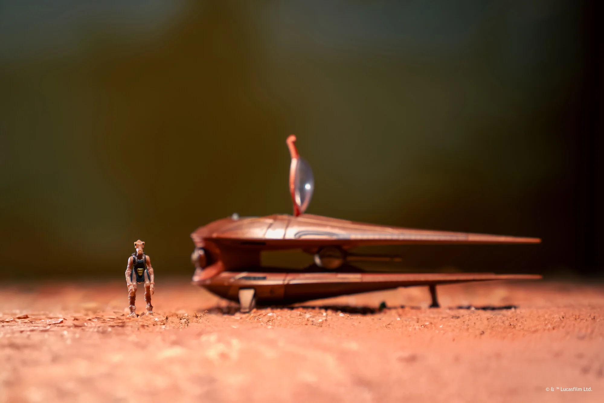 STAR WARS™ Micro Galaxy Squadron Geonosian Starfighter - Image 7