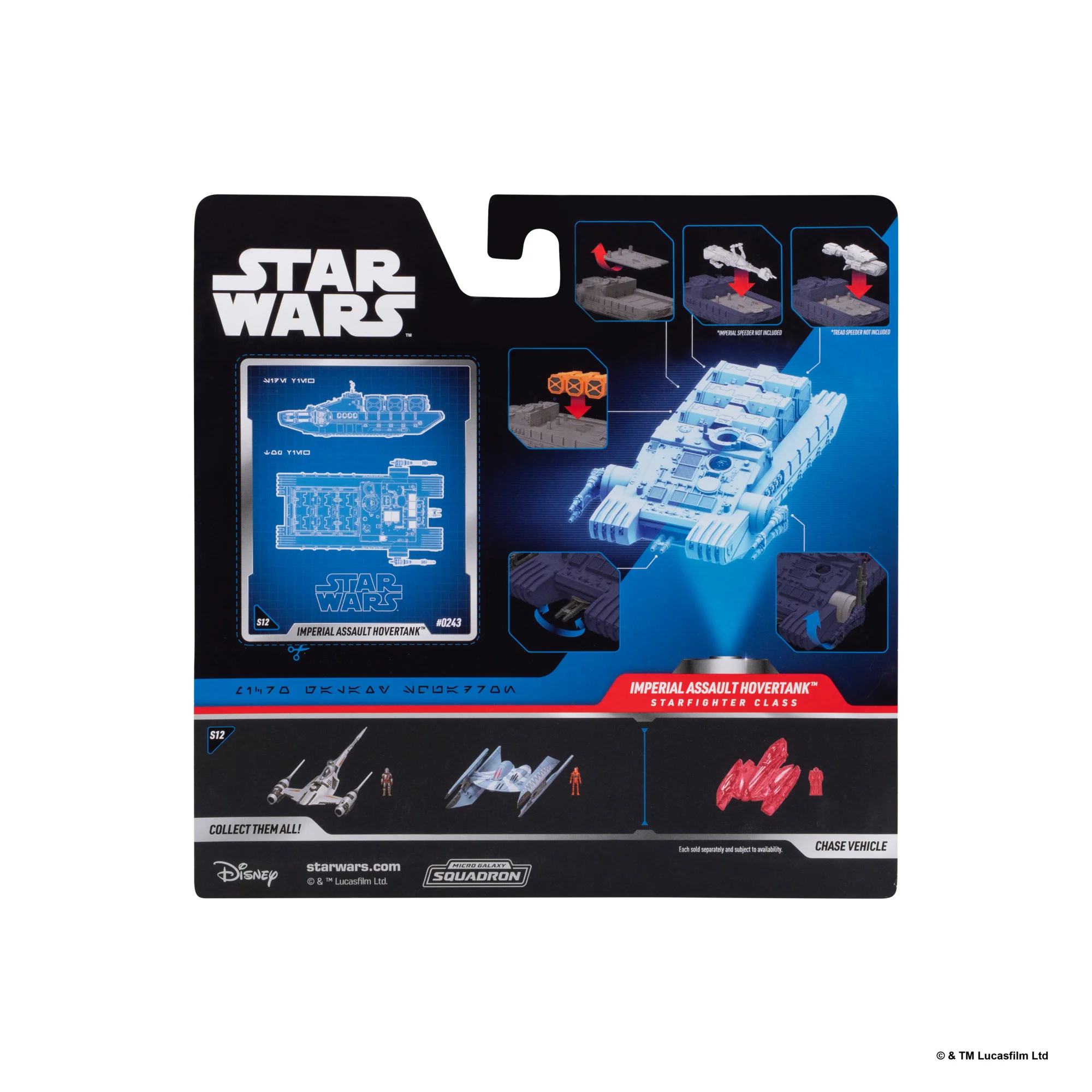 STAR WARS™ Micro Galaxy Squadron Imperial Hovertank - Image 10