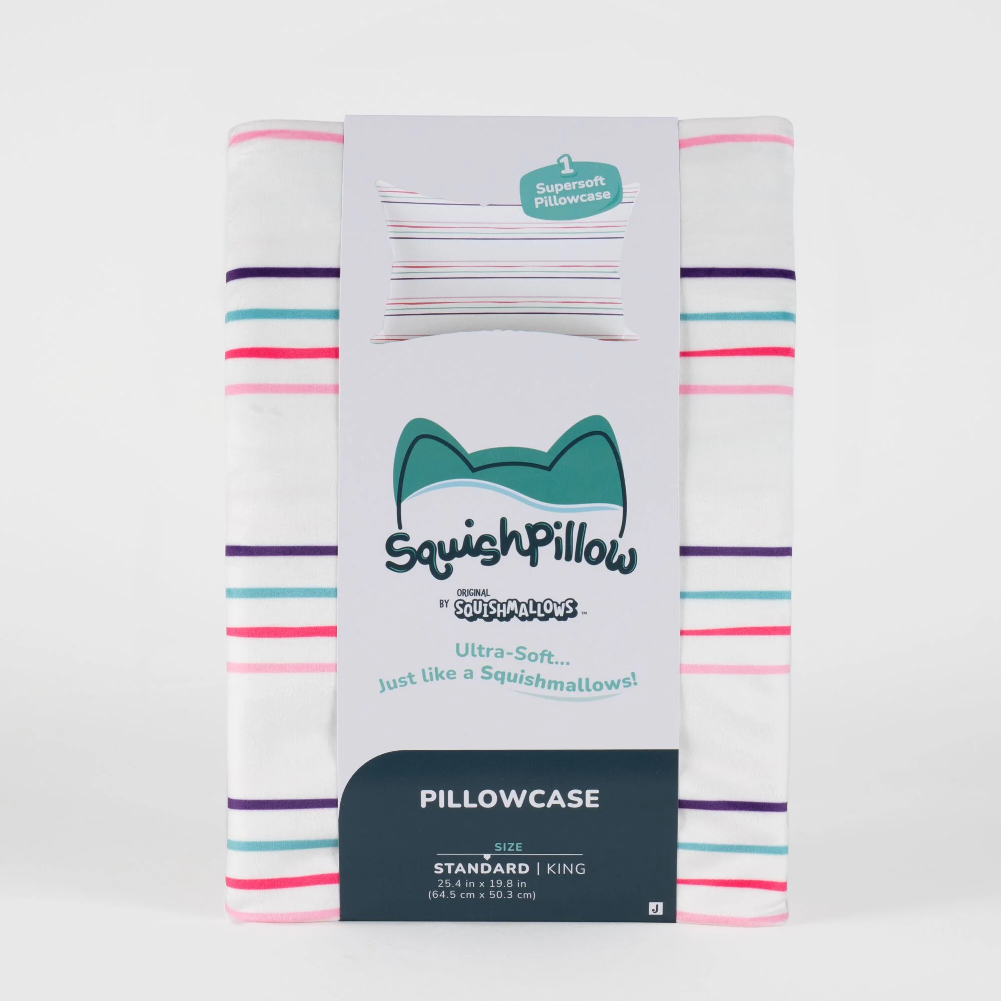 "Sweet Stripes" SquishPillow Pillowcase (Standard) - Image 2